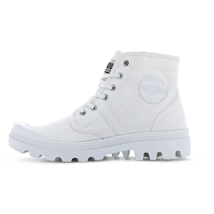 Palladium Pallabrousse Legion Men's Boots White | UK F907-UZO